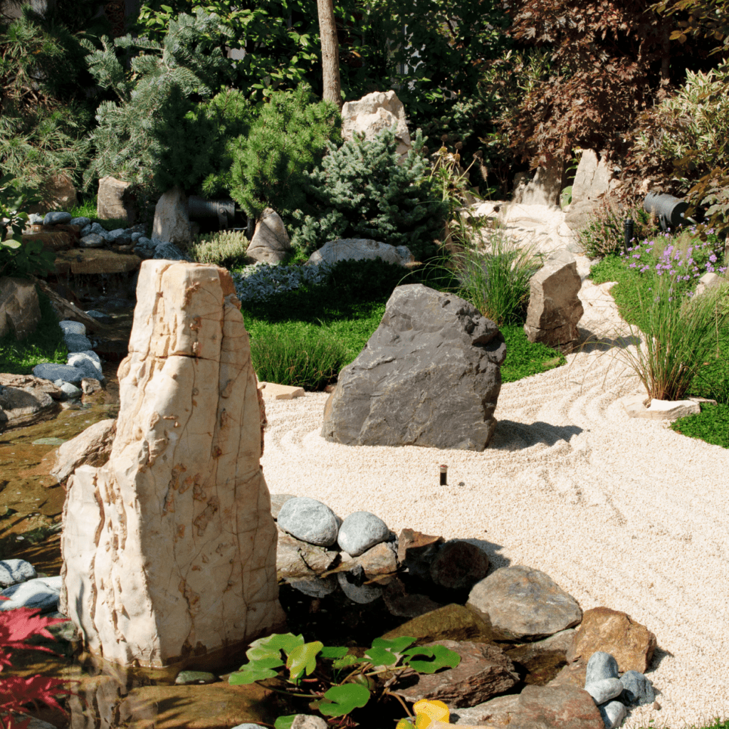 Geschichte von Zen Gärten