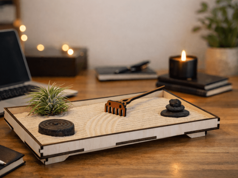 Focus am Schreibtisch